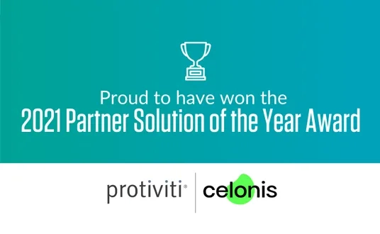 Protiviti | Celonis Partner Solution of the Year Award